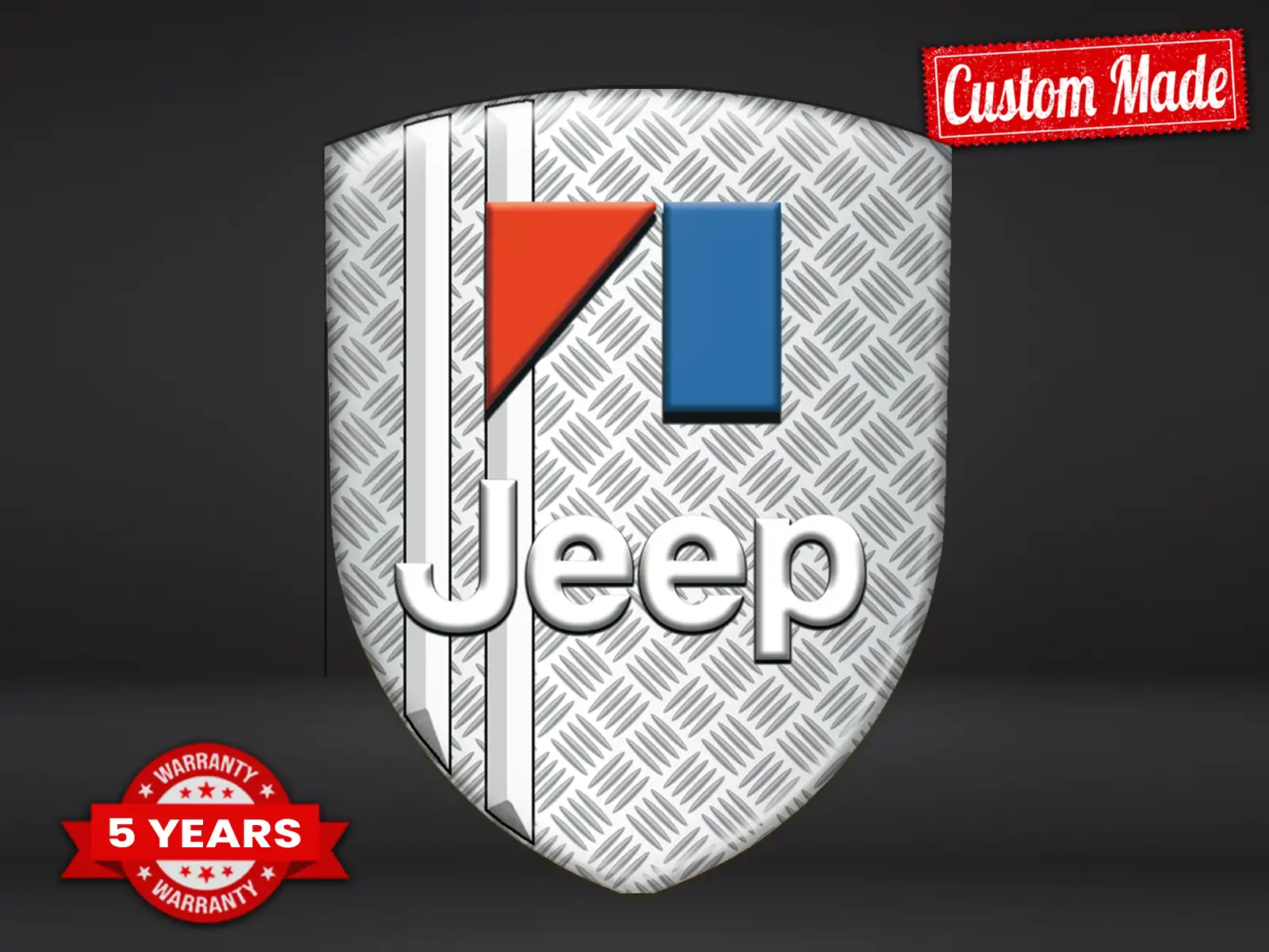 Jeep Etichetta Impermeabile Pro Max Durevole Moderna